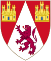 Arms of Alonso Enríquez, Admiral of Castile (illegitimate child of Fadrique Alonso of Castile, Lord of Haro, the fifth illegitimate child of Alfonso XI)