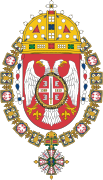 Coat of arms of the Obrenović Dynasty.svg