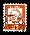 Deutsche Briefmarke von 1961