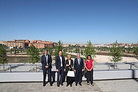 La alcaldesa visita el Wanda Metropolitano, sede de la final de la Champions League 07.jpg