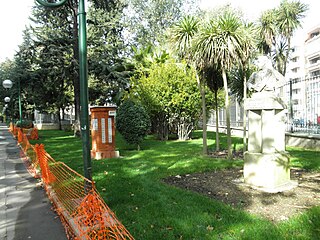 Monumento a Gasset en el parque que lleva su nombre