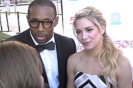 Stephen tWitch Boss and Allison Holker at Dizzy Feet Gala 2014.jpg