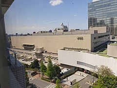 NHK seen from Shibuya legal affairs bureau 3.jpg