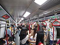 MTR train on Tsuen Wan line