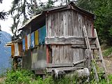 English: Beehive near Saltaus, Italy