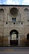 Detail of the facade - Palace of Theodoric - Ravenna 2016.jpg