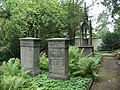 Grabmale von Karl Baedeker und Carl Albrecht auf dem Hauptfriedhof Koblenz