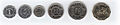 Reverse of modern Belize coins