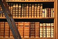 Bookshelf in the Austrian National Library in Vienna