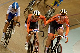 2016 UEC European Track Championships - Madison - Women 194.jpg