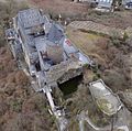 Aerial view, western aspect, neck ditch