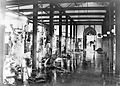 Interior of the Public Slaughterhouse in Soerakarta.