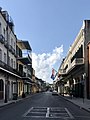 Bourbon Street empty during COVID-19 pandemic in New Orleans