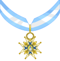 Order of Charles III Commander's Grade Insignia