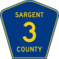 osmwiki:File:Sargent County Route 3 ND.svg