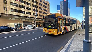 Torrens Transit Scania K320UA Custom Coaches CB60 Evolution 2 1117 Departing Stop T2 Grenfell Street 20240517-111705.jpg