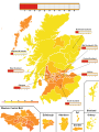 2021 Labour vote share