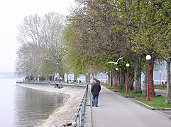 Seepromenade neben dem Schiffshafen