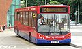 English: Surrey Connect AE06 XRM, a MAN 14.220/MCV Evolution, in Redhill bus station, on route 540. It is stopped at Stand C.