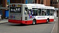 English: Travel Surrey 8004 (LJ56 ONM), a Dennis Dart SLF/Plaxton Pointer MPD, in Staines bus station, Surrey, on route 441.