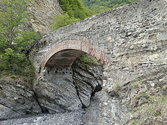 Ulu Bridge in İlisu, Qakh District Fotografija: Murad Ahmadzada Licencija: CC-BY-SA-4.0