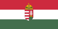 Flag of the Kingdom of Hungary (1896–1915)