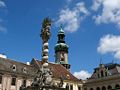 Holy Trinity column and Fire Tower