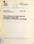 Thumbnail for File:The incidence of driving under the influence of drugs, 1985 - an update of the state of knowledge (IA incidenceofdrivi00comp).pdf