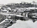 Inland port in Łomża (1912)