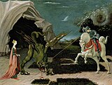 Paolo Uccello, Saint George and the Dragon, c. 1470