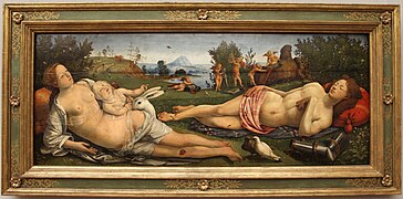 Piero di cosimo, Venere, Marte e Amore, 1505 circa, 01.jpg