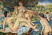 Pierre-Auguste Renoir, The Large Bathers, 1887