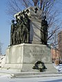 Gravesite in Ottawa, sculpted by Alfred Laliberté