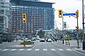 Traffic lights in Toronto.