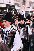 Drummers in traditional costume - Botoșani 2022.jpg