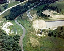 La Farge Lake and Dam uncompleted.jpg