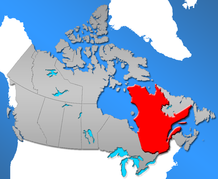 Carte du Québec