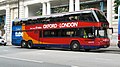 English: Stagecoach Oxfordshire 50123 (OX04 BZS), a Neoplan Skyliner, in Buckingham Palace Road, London, on the Oxford Tube service.