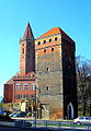 English: Głogów Gate and Saint Peter's Tower of the Piast Castle / Polski: Brama Głogowska i wieża Świętego Piotra Zamku Piastowskiego