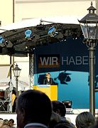 Angela Merkel, Wahlkampf 2009, Wittenberg.jpg