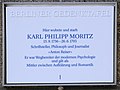 Karl Philipp Moritz, Münzstr 7-11, Mitte