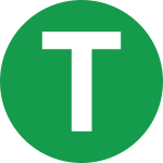 Logotipo linea T del Metro de Medellín