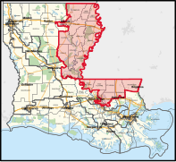 Louisiana's 5th congressional district (since 2025).svg