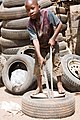 A gambian child worker