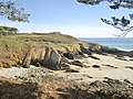 Falaises et grottes de la plage de la Source 1.