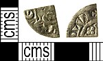 Thumbnail for File:Medieval Coin, Cut Farthing of John (FindID 412972).jpg