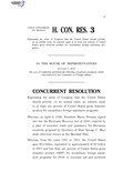 Thumbnail for File:116th United States Congress H. Con. Res. 003 (1st session) - Expressing the sense of Congress that the United States should provide, on an annual basis, an amount equal to at least one percent of United States.pdf