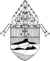 Coat of arms of Archdiocese of Lipa, used in printed works and publications