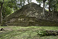 Backside of Structure B1 seen from Plaza C at