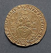 England, Henry VIII, 1509-1547 - Half Sovereign (obverse) - 1969.174.a - Cleveland Museum of Art.jpg
